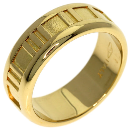 TIFFANY&Co. Atlas Ring K18 Yellow Gold Ladies [Used]