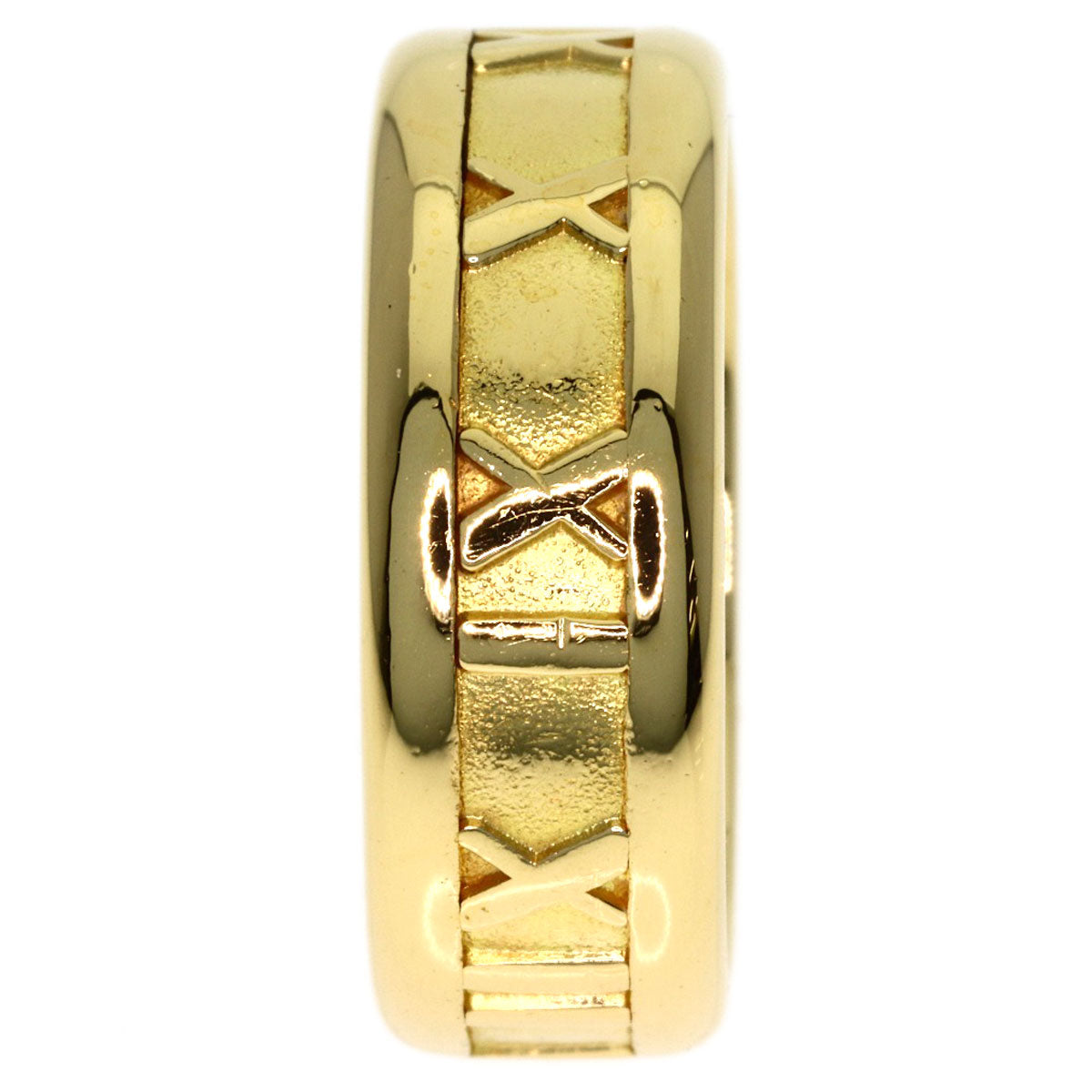 TIFFANY&Co. Atlas Ring K18 Yellow Gold Ladies [Used]