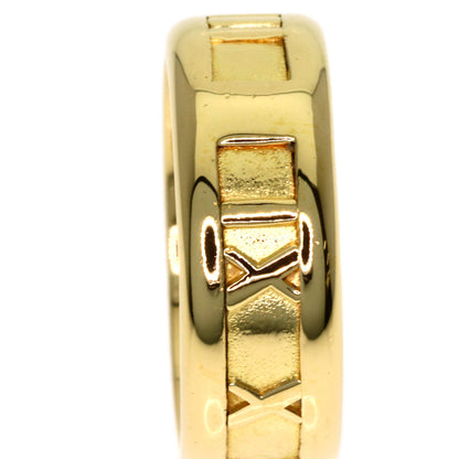TIFFANY&Co. Atlas Ring K18 Yellow Gold Ladies [Used]