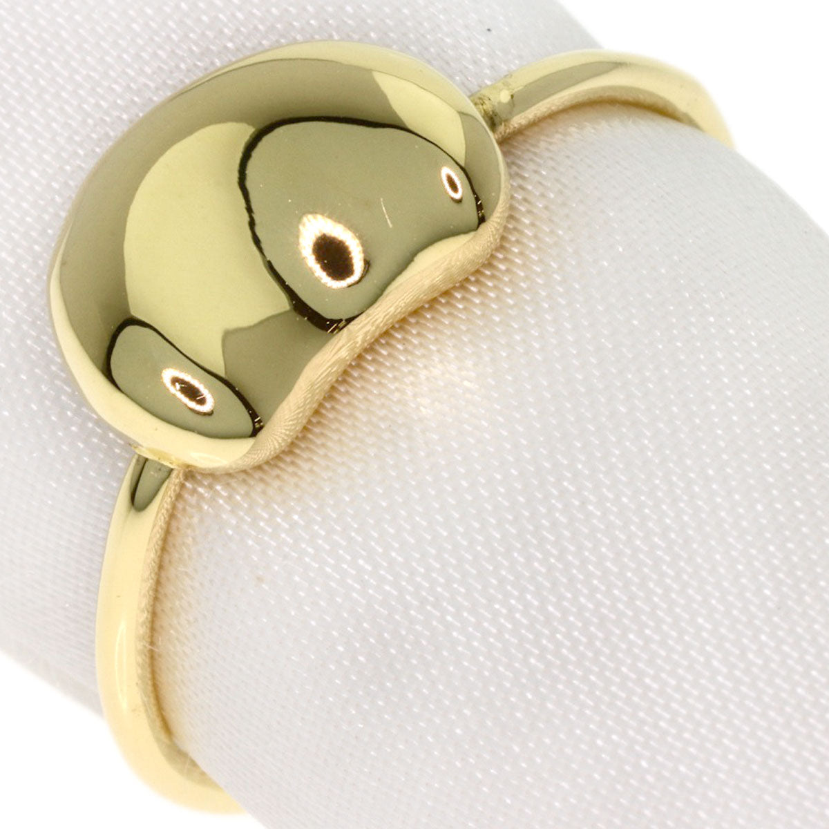 TIFFANY&Co. Bean Ring K18 Yellow Gold Ladies [Used]