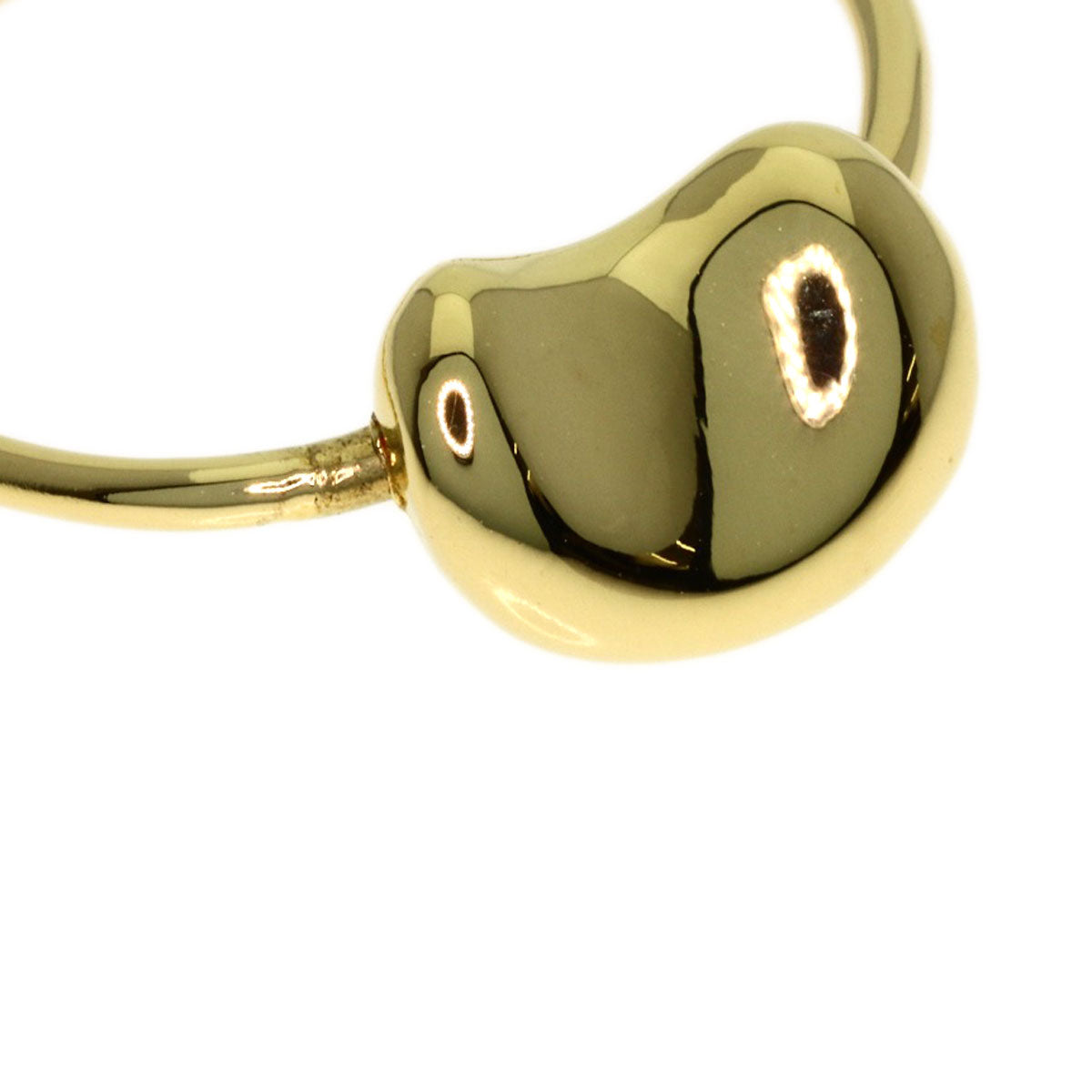 TIFFANY&Co. Bean Ring K18 Yellow Gold Ladies [Used]