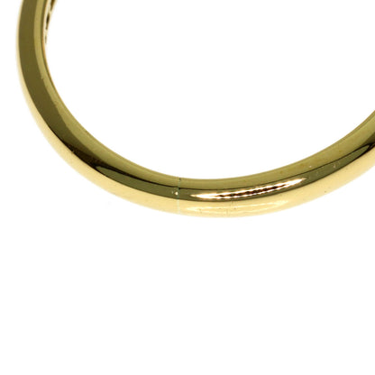 TIFFANY&Co. Open Heart 2P Diamond Ring K18 Yellow Gold Ladies [Used]