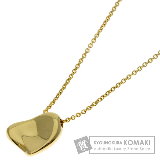 TIFFANY&Co. Full heart Necklace K18 Yellow Gold Ladies [Used]
