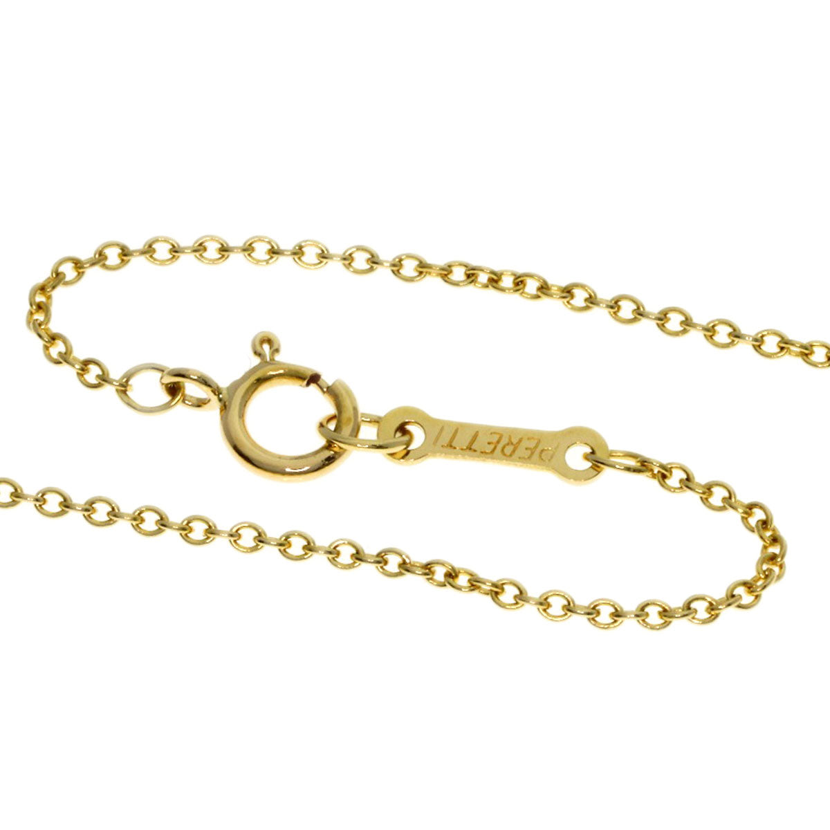 TIFFANY&Co. Full heart Necklace K18 Yellow Gold Ladies [Used]