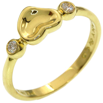TIFFANY&Co. Full Heart 2P Diamond Ring K18 Yellow Gold Ladies [Used]