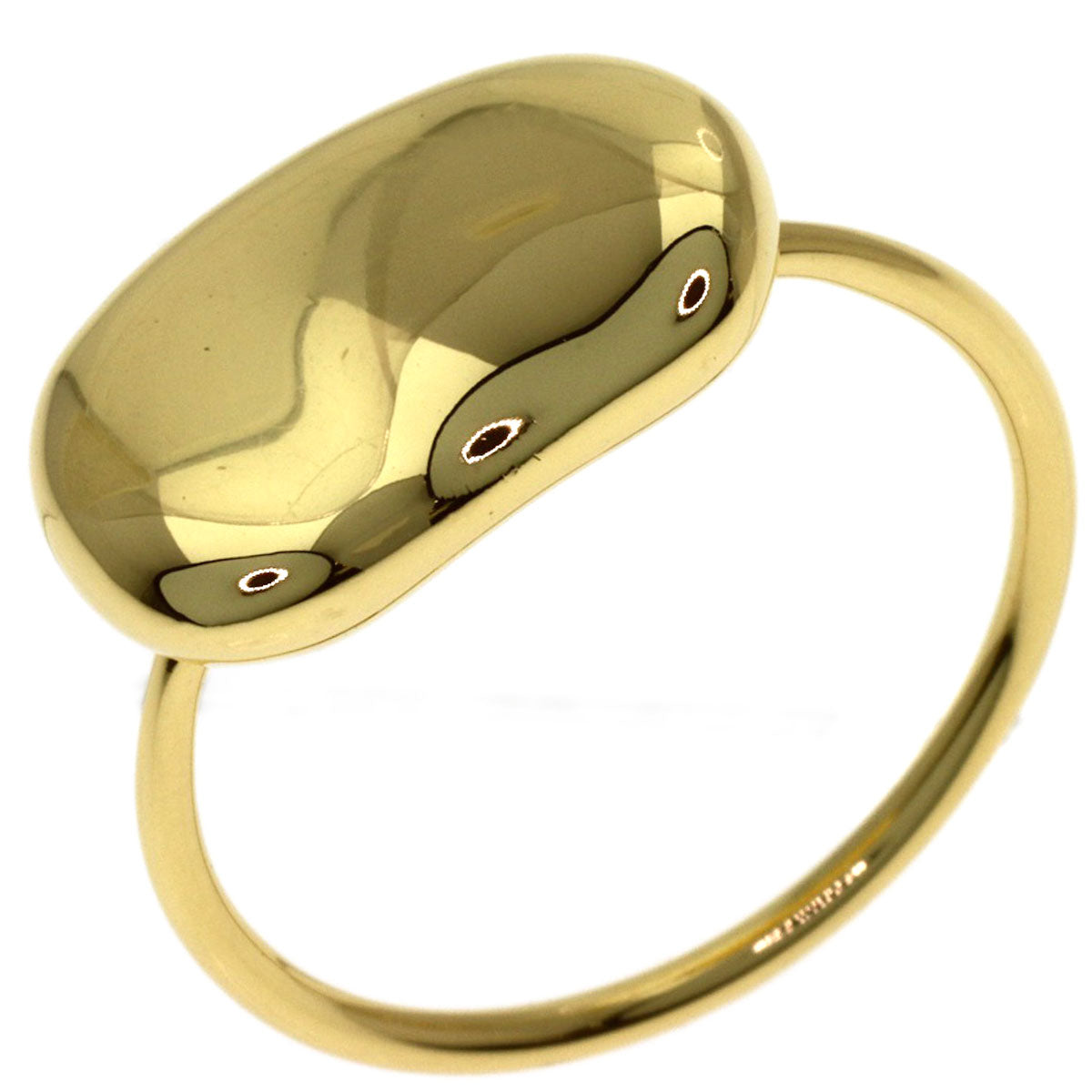 TIFFANY&Co. Bean Ring K18 Yellow Gold Ladies [Used]