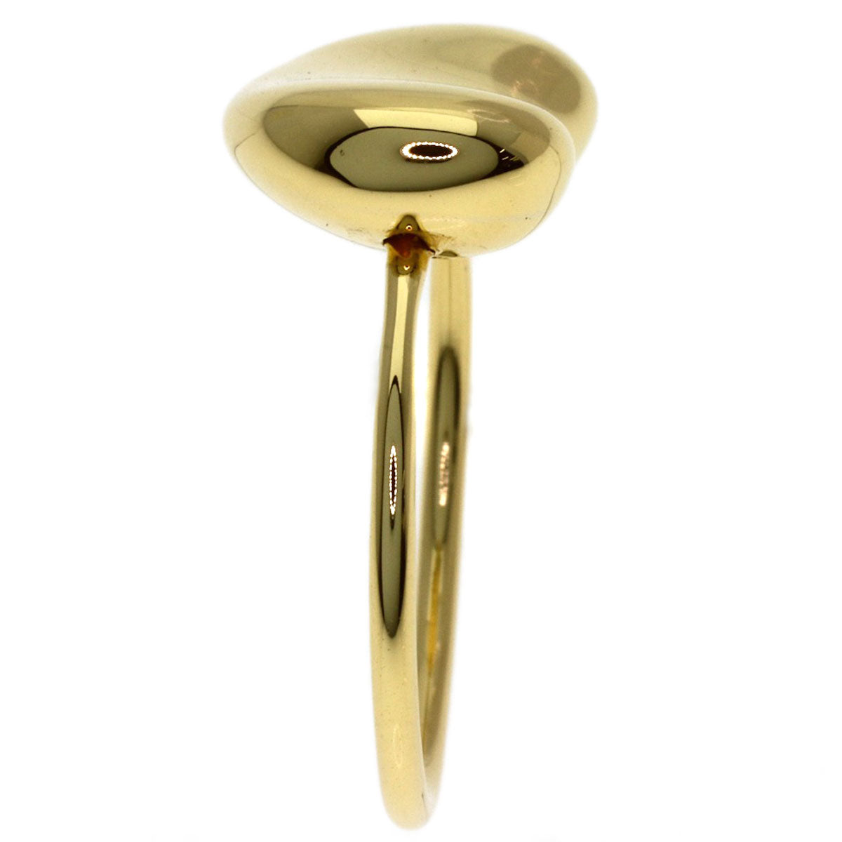 TIFFANY&Co. Bean Ring K18 Yellow Gold Ladies [Used]