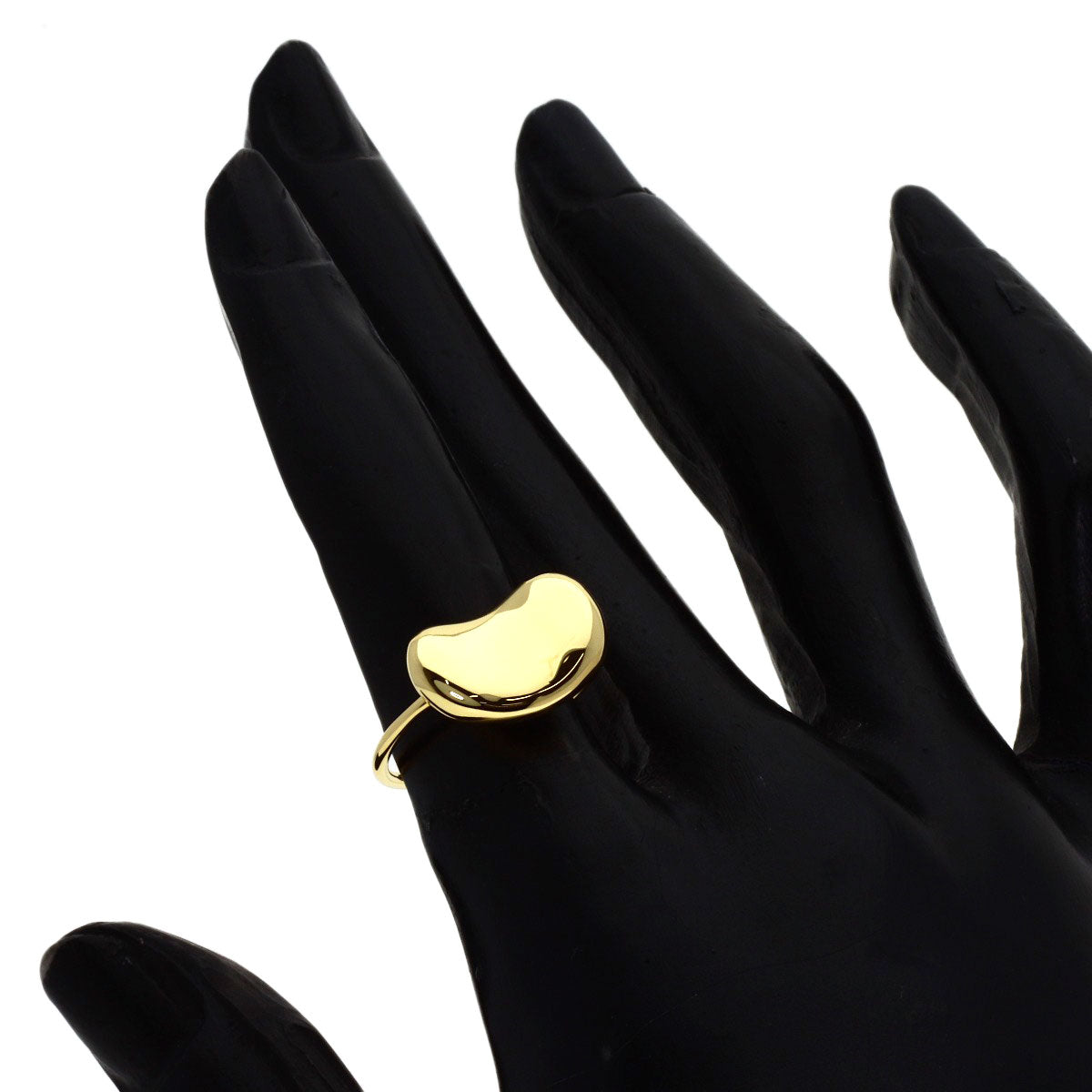 TIFFANY&Co. Bean Ring K18 Yellow Gold Ladies [Used]