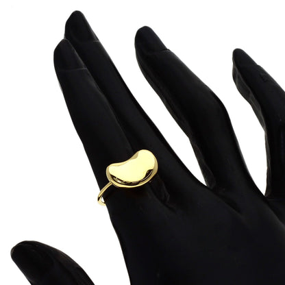 TIFFANY&Co. Bean Ring K18 Yellow Gold Ladies [Used]