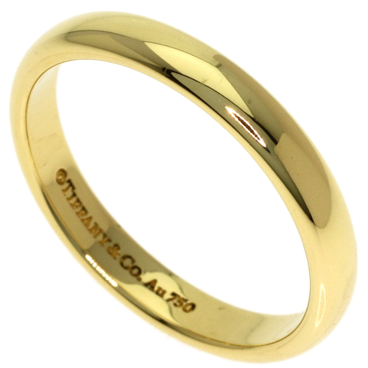 TIFFANY&Co. wedding Ring K18 Yellow Gold Ladies [Used]