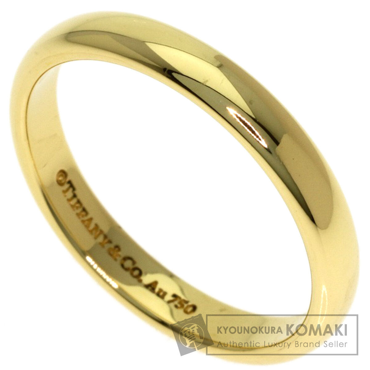 TIFFANY&Co. wedding Ring K18 Yellow Gold Ladies [Used]