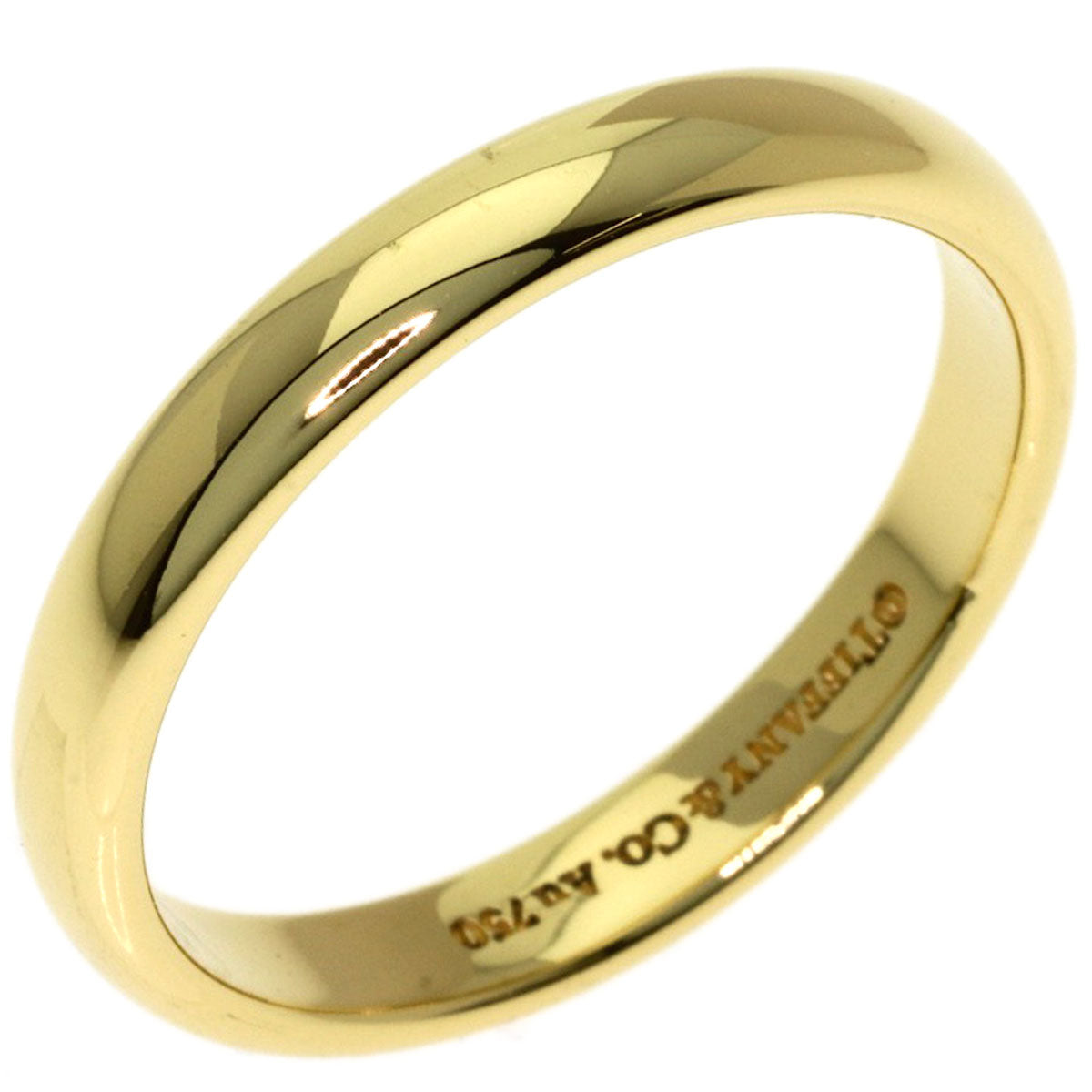 TIFFANY&Co. wedding Ring K18 Yellow Gold Ladies [Used]