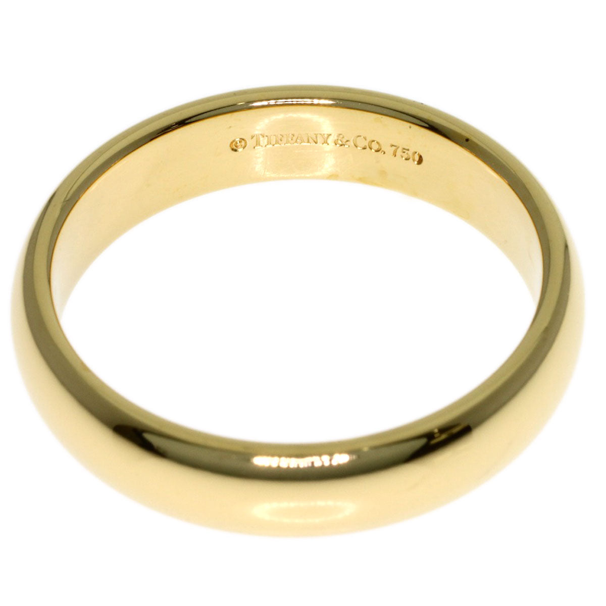 TIFFANY&Co. wedding Ring K18 Yellow Gold Ladies [Used]