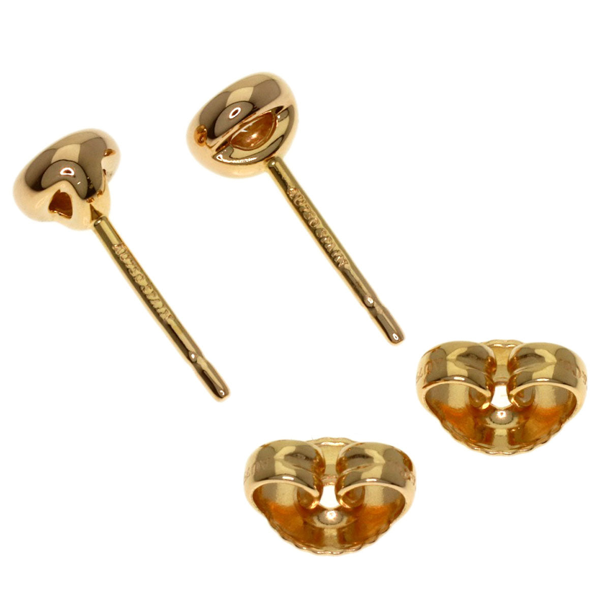 TIFFANY&Co. By The Yard Diamond earring K18 Pink Gold Ladies [Used]