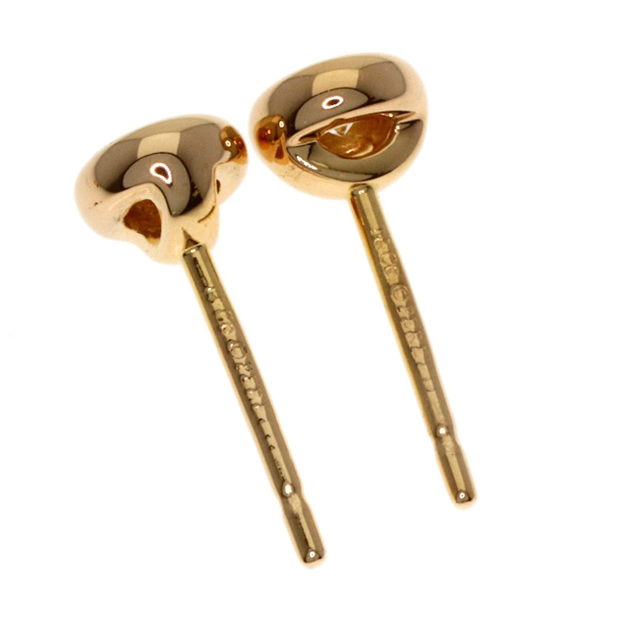 TIFFANY&Co. By The Yard Diamond earring K18 Pink Gold Ladies [Used]
