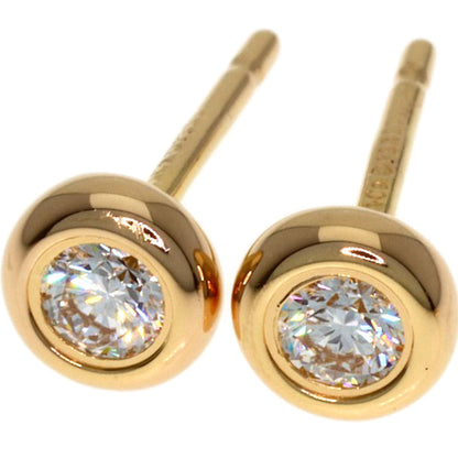 TIFFANY&Co. By The Yard Diamond earring K18 Pink Gold Ladies [Used]