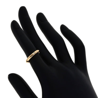 TIFFANY&Co. 1P Diamond Wedding Ring K18 Pink Gold Ladies [Used]