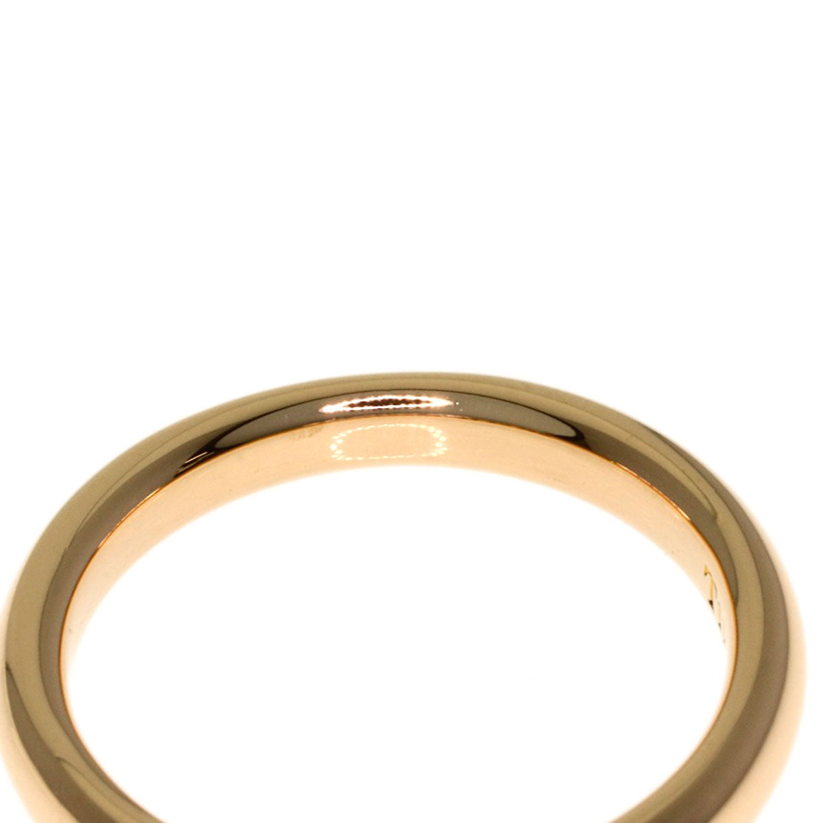 TIFFANY&Co. 1P Diamond Wedding Ring K18 Pink Gold Ladies [Used]