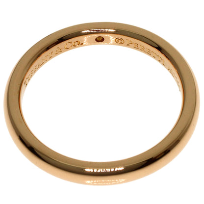 TIFFANY&Co. Stacking Band 1P Diamond Ring K18 Pink Gold Ladies [Used]