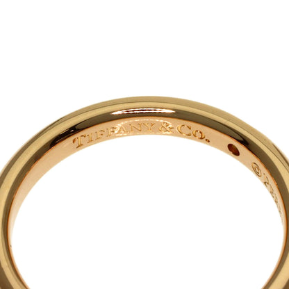 TIFFANY&Co. Stacking Band 1P Diamond Ring K18 Pink Gold Ladies [Used]