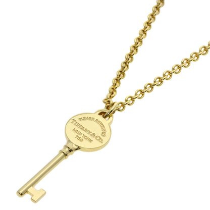 TIFFANY&Co. Return to TIFFANY&Co. Key Necklace K18 Yellow Gold Ladies [Used]