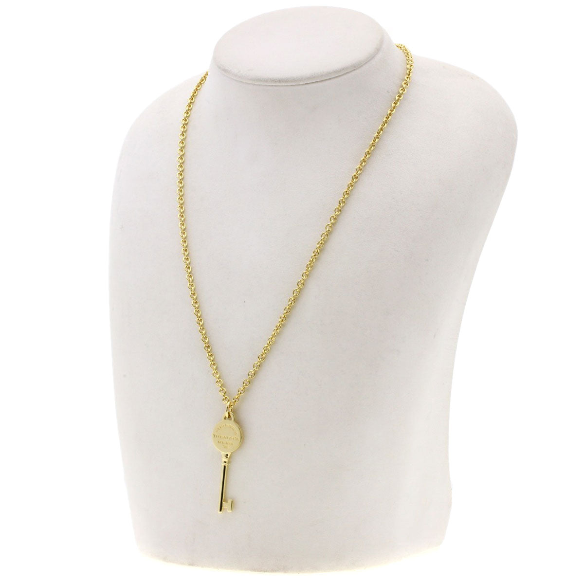 TIFFANY&Co. Return to TIFFANY&Co. Key Necklace K18 Yellow Gold Ladies [Used]