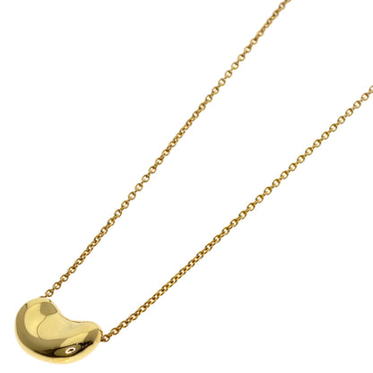 TIFFANY&Co. Bean Necklace K18 Yellow Gold Ladies [Used]