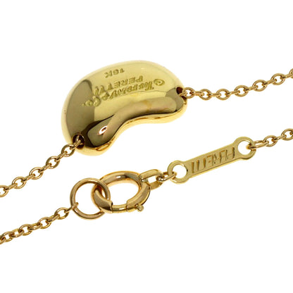 TIFFANY&Co. Bean Necklace K18 Yellow Gold Ladies [Used]