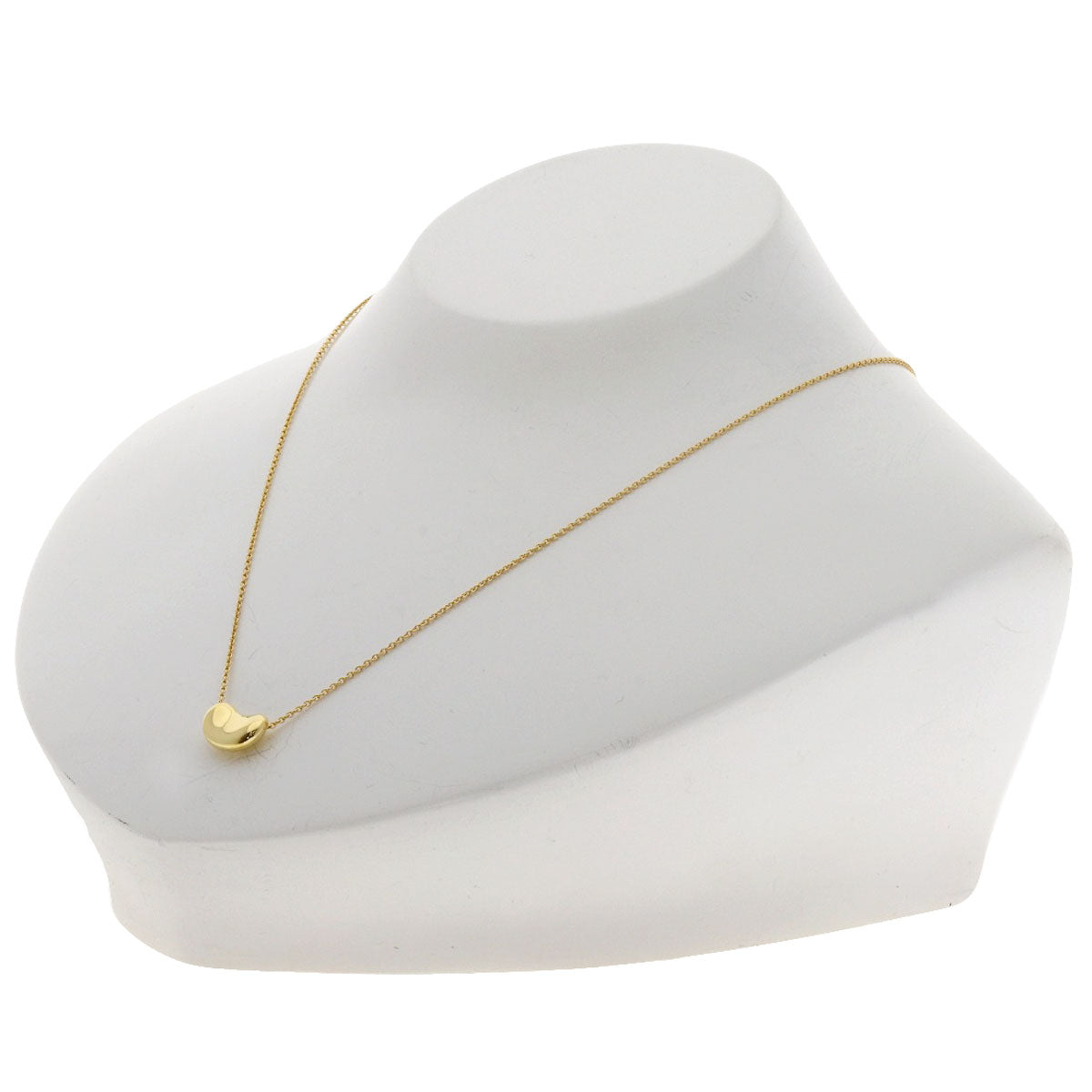 TIFFANY&Co. Bean Necklace K18 Yellow Gold Ladies [Used]