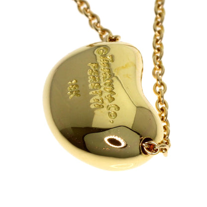 TIFFANY&Co. Bean Necklace K18 Yellow Gold Ladies [Used]