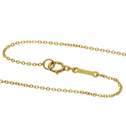 TIFFANY&Co. Open heart Necklace K18 Yellow Gold Ladies [Used]