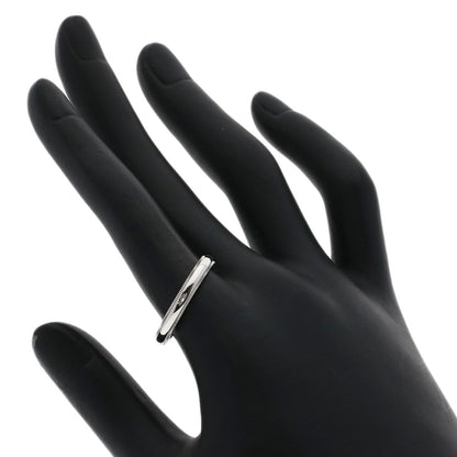 TIFFANY&Co. Milgrain Ring Platinum PT950 Ladies [Used]