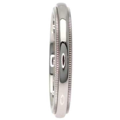 TIFFANY&Co. Milgrain Ring Platinum PT950 Ladies [Used]