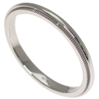 TIFFANY&Co. Milgrain Ring Platinum PT950 Ladies [Used]