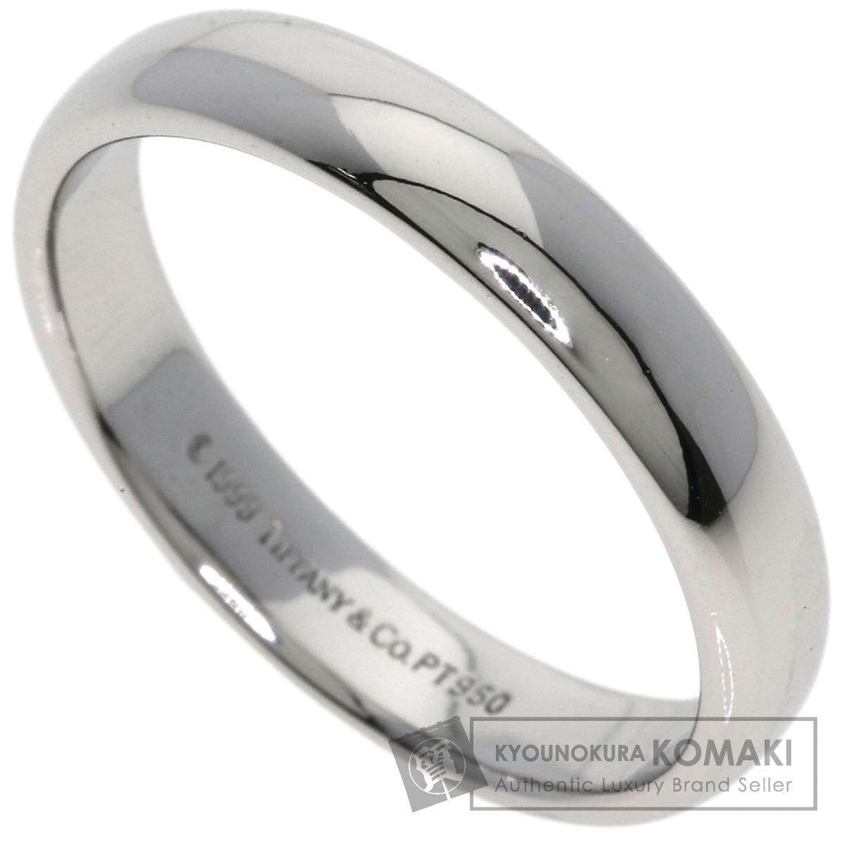 TIFFANY&Co. wedding Ring Platinum PT950 Ladies [Used]