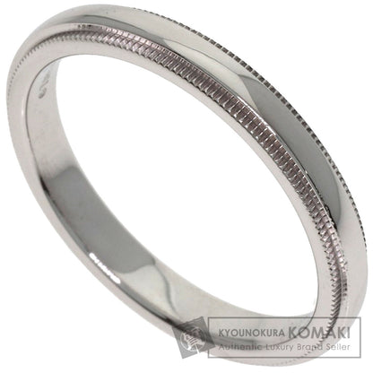 TIFFANY&Co. Milgrain Ring Platinum PT950 Ladies [Used]