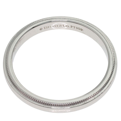 TIFFANY&Co. Milgrain Ring Platinum PT950 Ladies [Used]