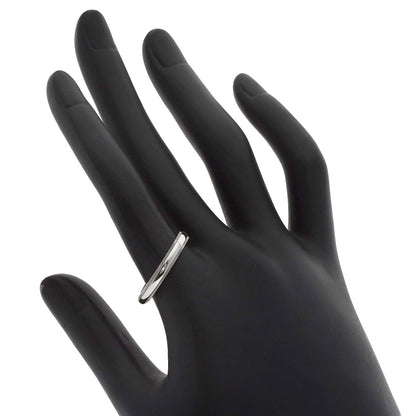 TIFFANY&Co. Milgrain Ring Platinum PT950 Ladies [Used]