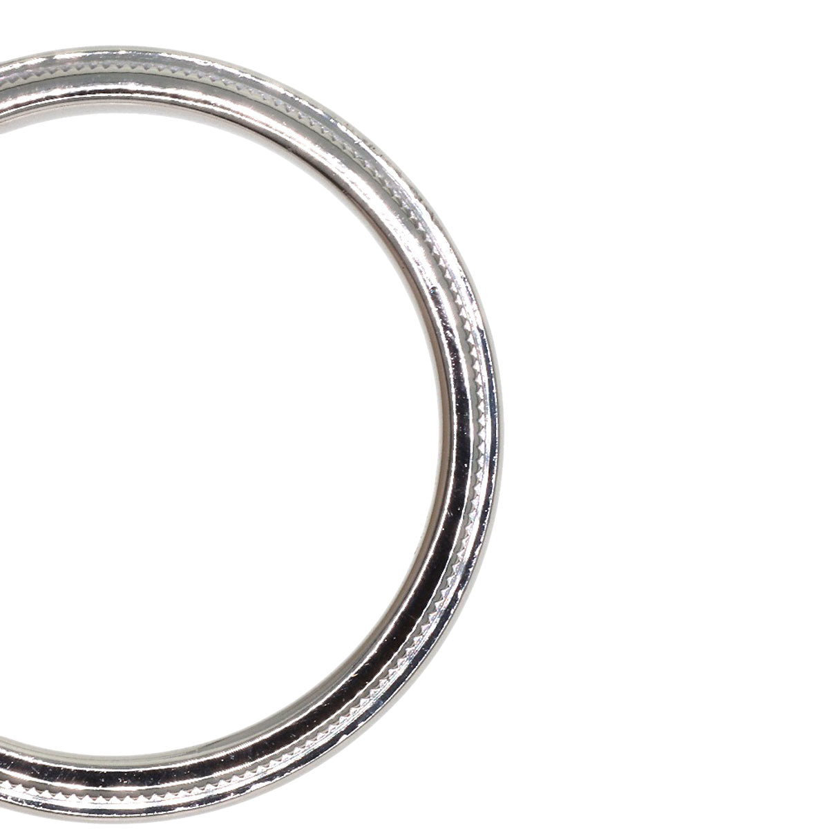 TIFFANY&Co. Milgrain Ring Platinum PT950 Ladies [Used]