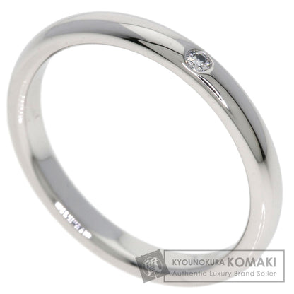 TIFFANY&Co. Wedding 1P Diamond Ring Platinum PT950 Ladies [Used]