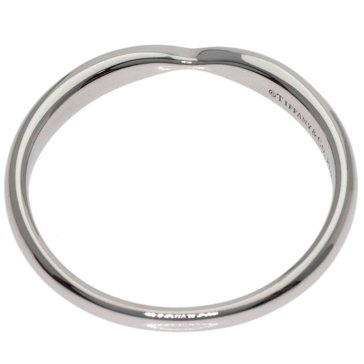 TIFFANY&Co. Harmony Wedding Ring Platinum PT950 Ladies [Used]