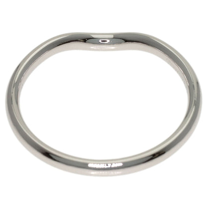 TIFFANY&Co. Curved band Ring Platinum PT950 Ladies [Used]