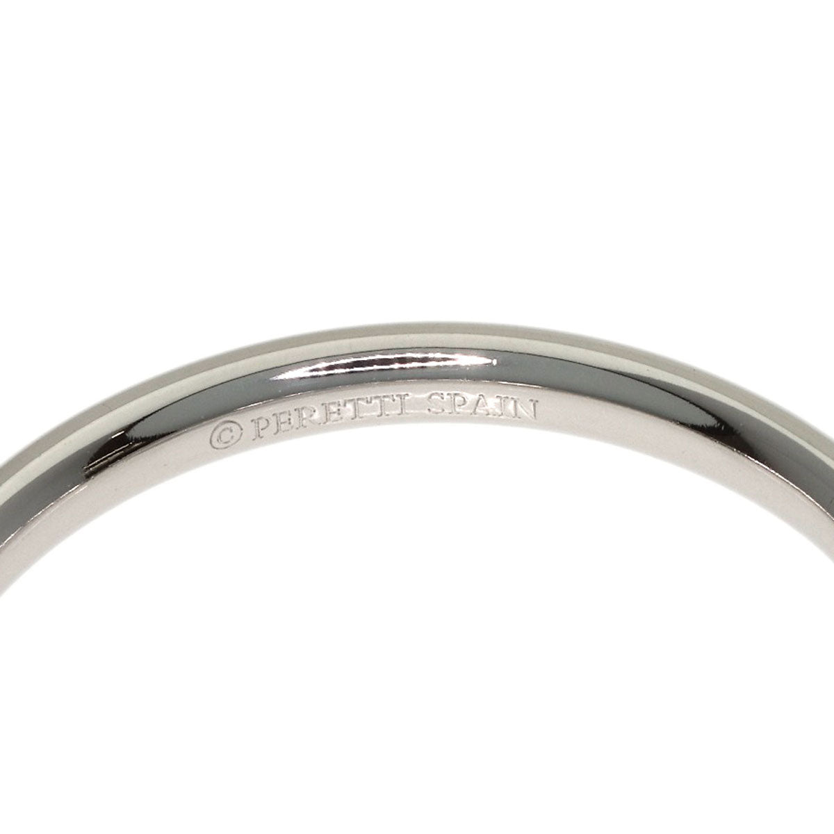 TIFFANY&Co. Curved band Ring Platinum PT950 Ladies [Used]
