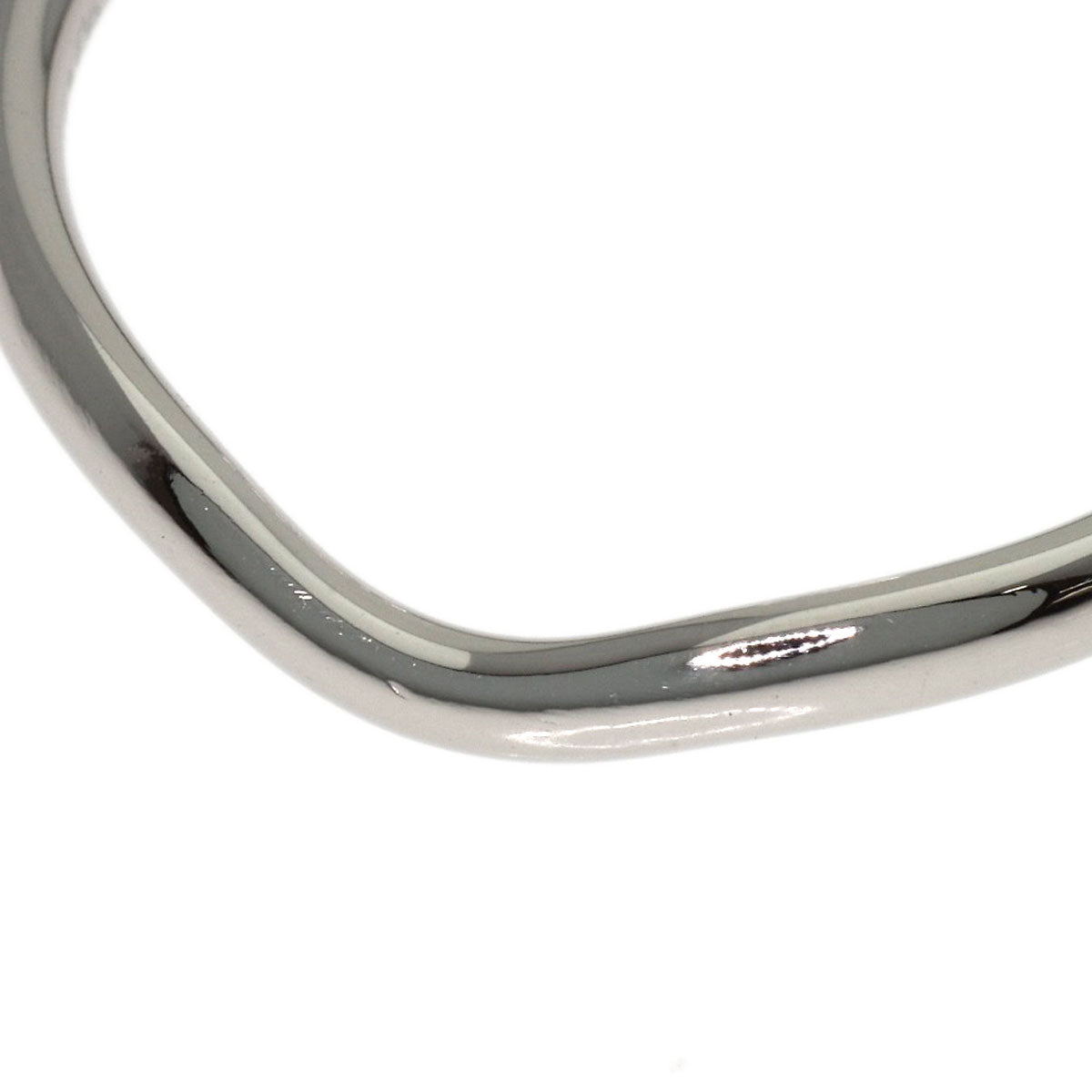 TIFFANY&Co. Curved band Ring Platinum PT950 Ladies [Used]