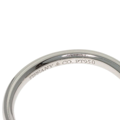 TIFFANY&Co. Curved band Diamond Ring Platinum PT950 Ladies [Used]