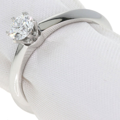 TIFFANY&Co. Solitaire Diamond Ring Platinum PT950 Ladies [Used]
