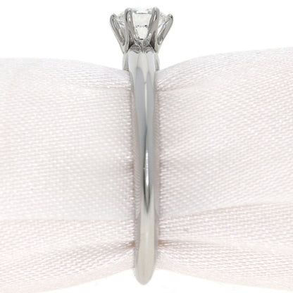 TIFFANY&Co. Solitaire Diamond Ring Platinum PT950 Ladies [Used]