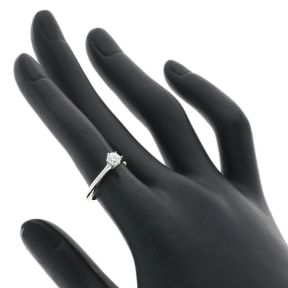 TIFFANY&Co. Solitaire Diamond Ring Platinum PT950 Ladies [Used]