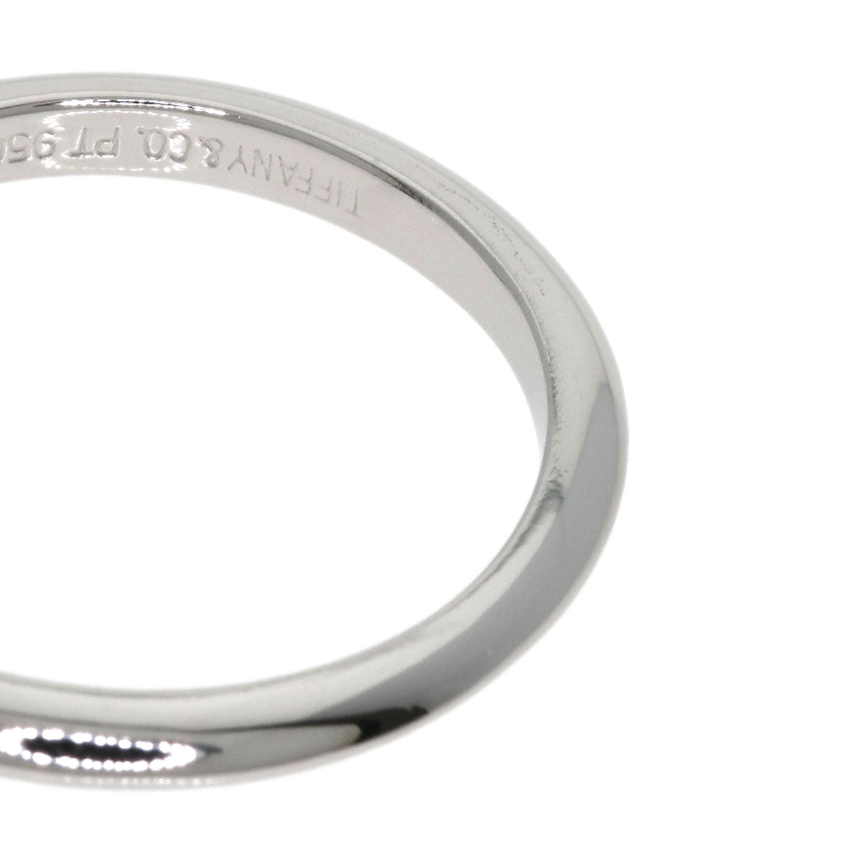 TIFFANY&Co. Solitaire Diamond Ring Platinum PT950 Ladies [Used]
