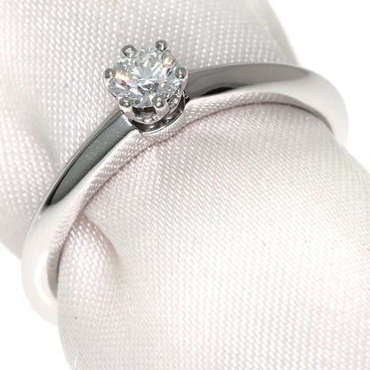 TIFFANY&Co. Solitaire Diamond Ring Platinum PT950 Ladies [Used]